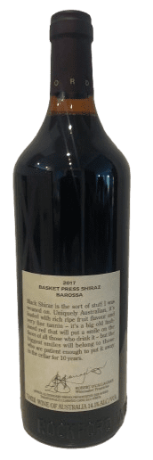 Rockford Basket Press Shiraz 2017 - Image 2