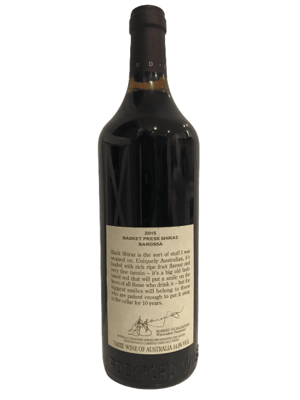 Rockford Basket Press Shiraz 2015 - Image 2