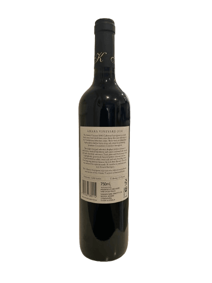 Katnook Estate Amara Vineyard Cabernet Sauvignon 2010 - Image 2